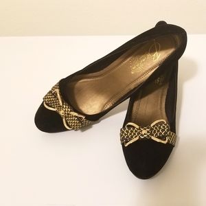 Beacon Black Velvet Shoes, NWOT